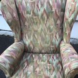Ancien paire de fauteuil parker knoll en tissu