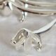 Silver-plated metal dachshund knife rest, 1950s