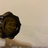 Vintage smoked glass vase