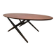 Very rare - Vintage Scandinavian design coffee table, model "Ovalette" p