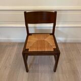 Set 4 Baumann chairs, seat mulch, 1970