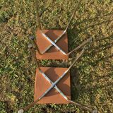 Pair of Skaï stools