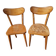 Set of 2 vintage chairs 1960