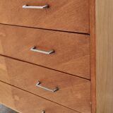 Vintage four-drawer chest of drawers circa 1960