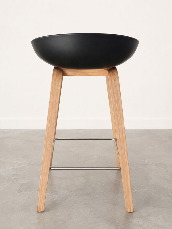 Tabourets de bar hay – about a stool (aas) – chêne & coque noire – lot