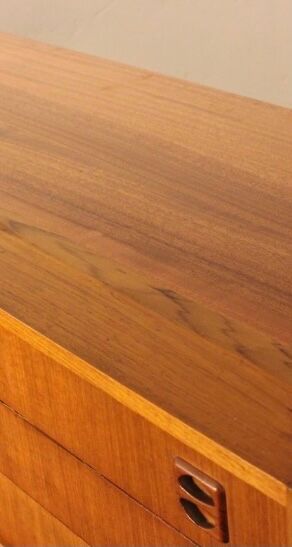 Vintage Scandinavian teak sideboard from the 50s, 60s, 70s