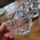 12 octagonal glasses - 80's