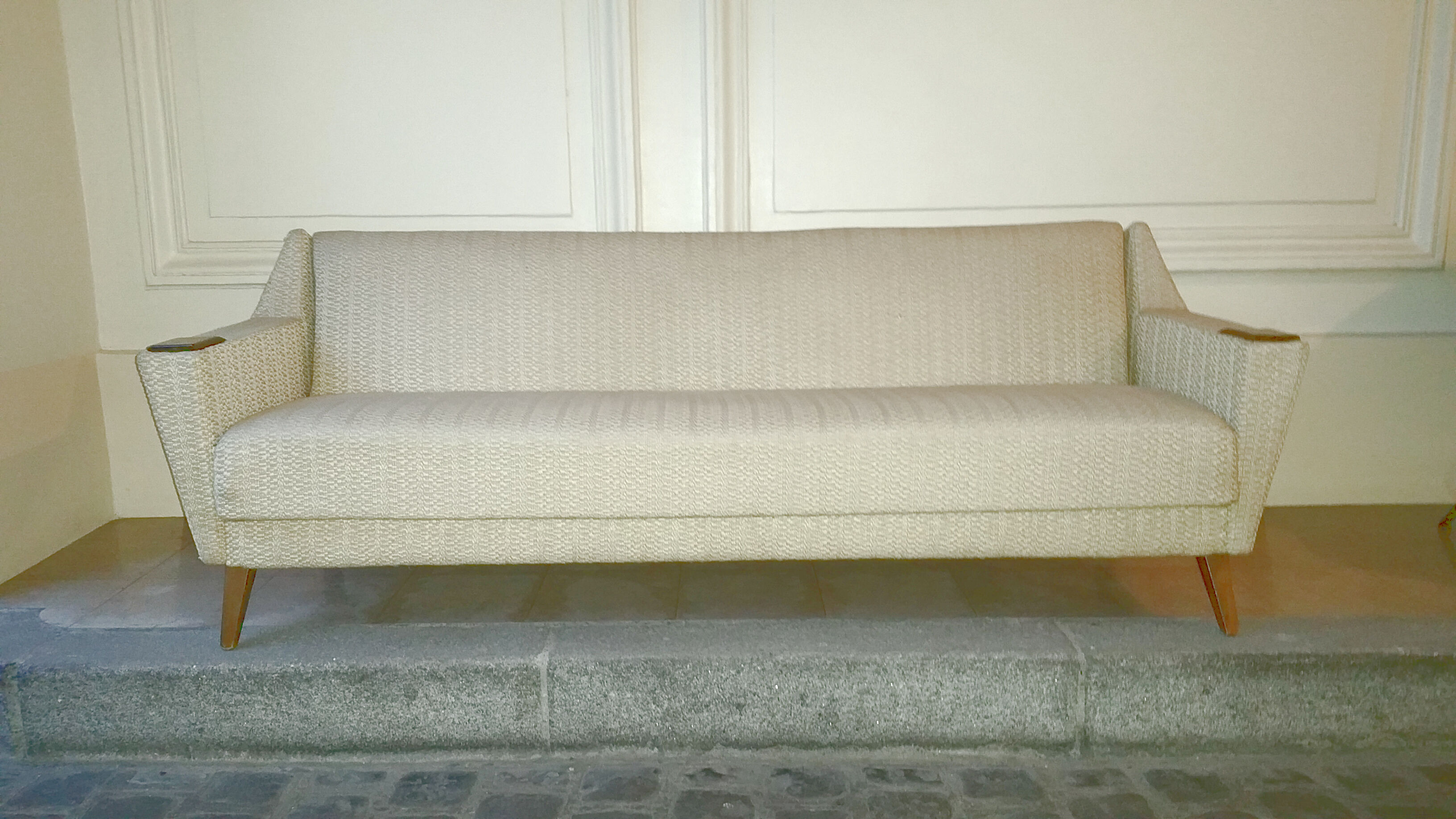 Sofa design club Architectural daybed cliclac 50/60s Danish vintage