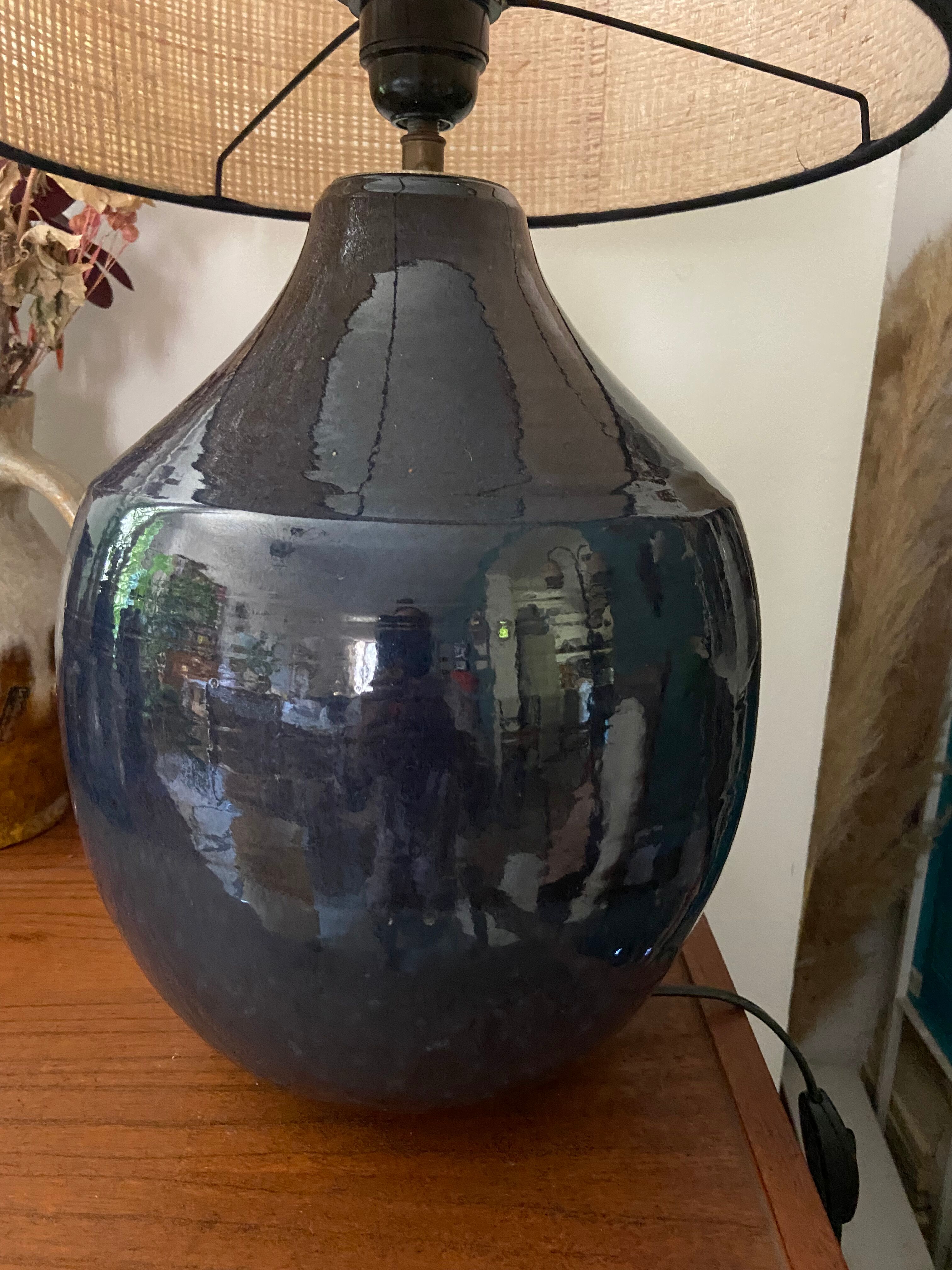 Vintage ceramic lamp