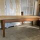 Oak farmhouse table