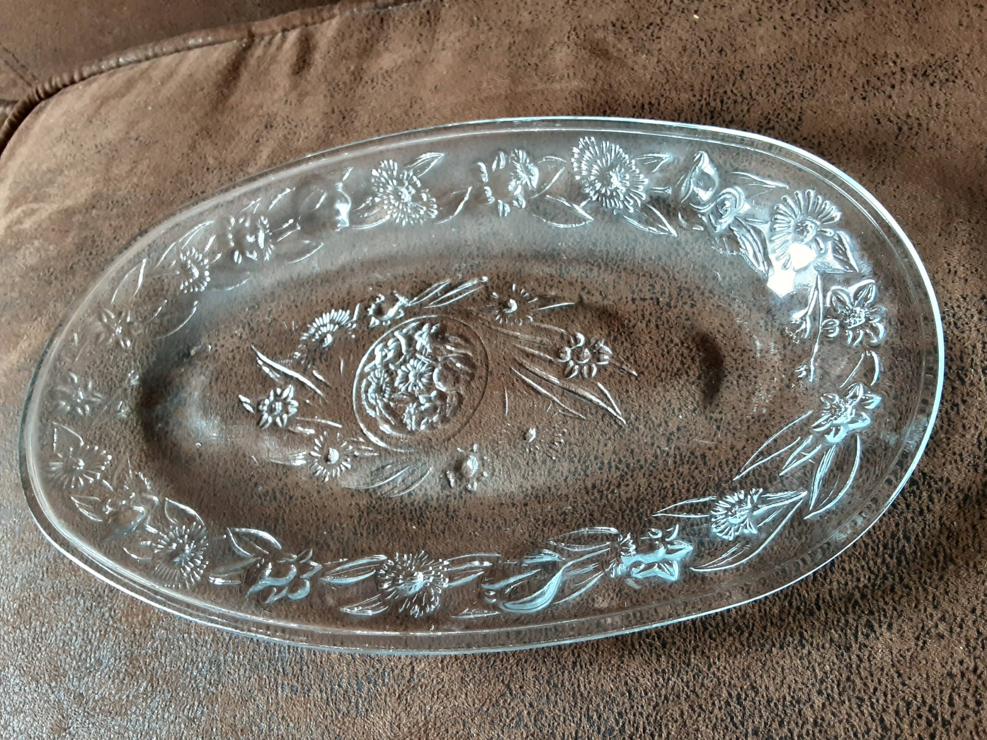 Original glass butter dish