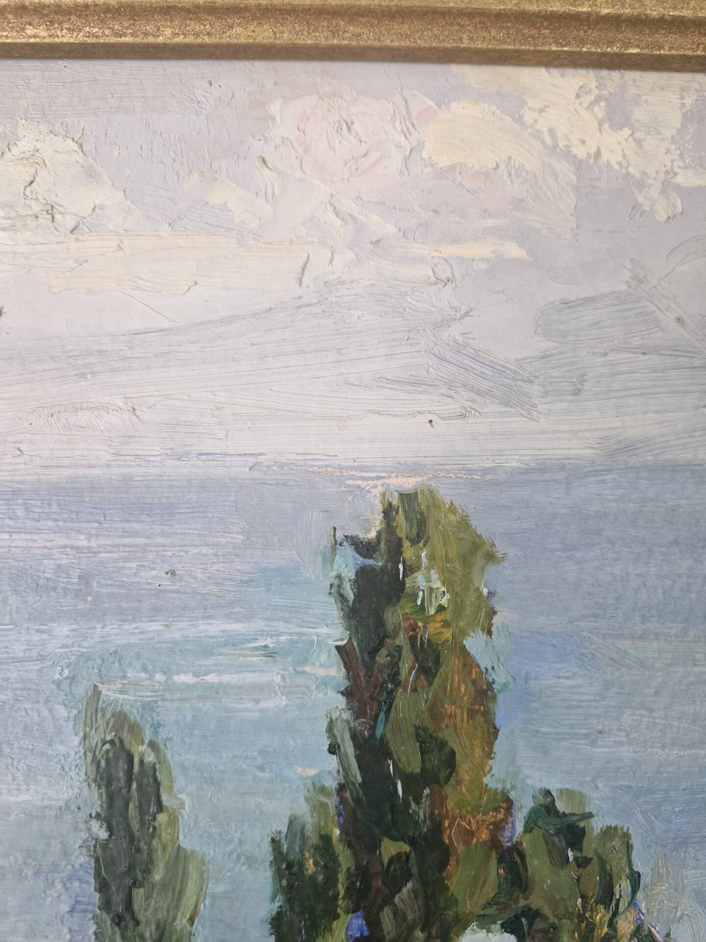Peinture sur panneau
