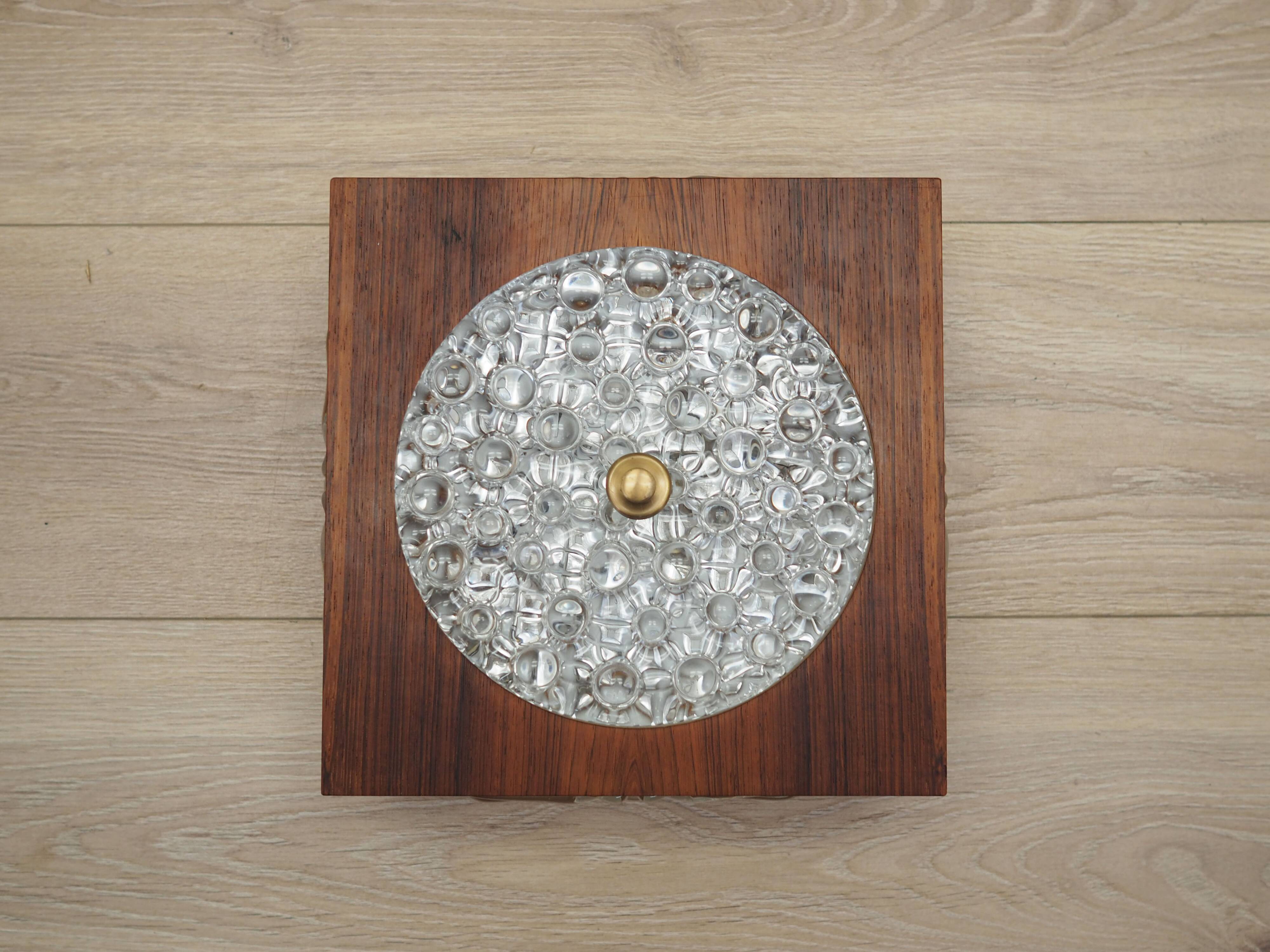 Ceiling lamp, Danish design, 1970s, production: Denmark