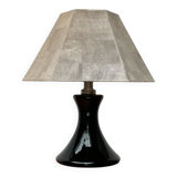 Floor or table lamp in German glass and synthetic cork in M Design style by Ingo Maurer, 1960s.