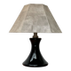 Floor or table lamp in German glass and synthetic cork in M Design style by Ingo Maurer, 1960s.