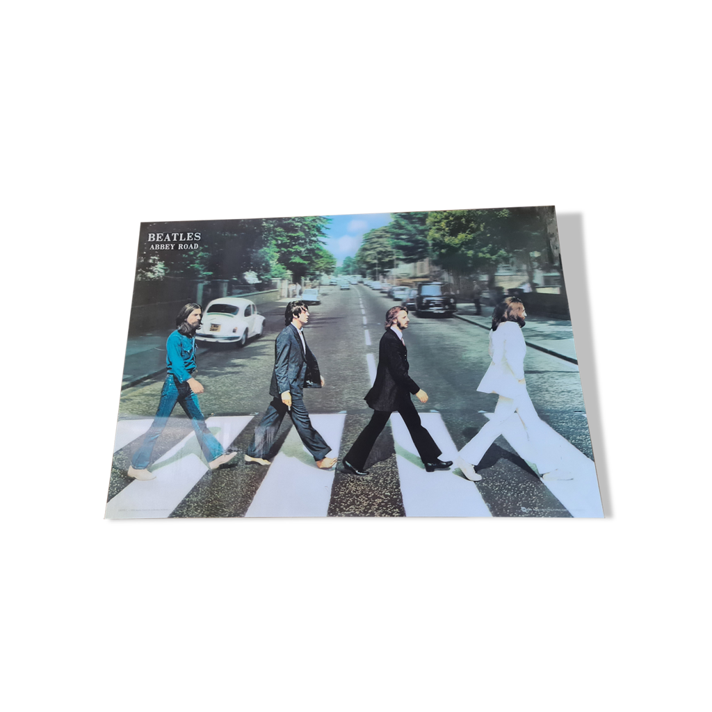 ビートルズアビー・ロード3Dポスター