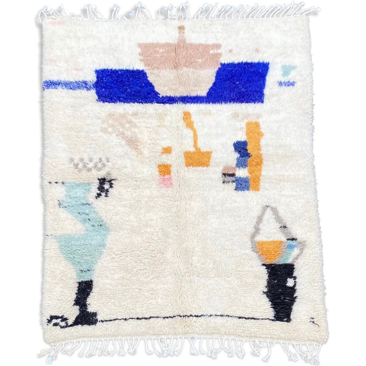 Berber carpet azilal 210×300 cm