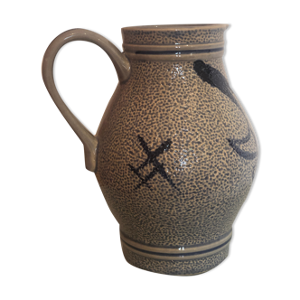 Jug, decanter, broc, betschdorf pottery