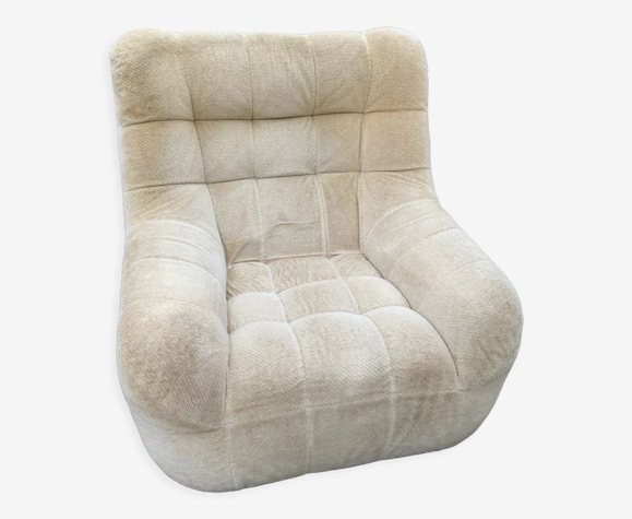 Vintage beige velvet driver