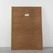 Hollywood Regency Metal Mirror by Deknudt, Belgium 20th Century