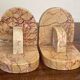 Pair of Art Deco marble bookends