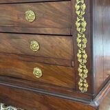 Antique mahogany architect's furniture from the end of the 19th century