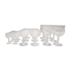 18 crystal glasses