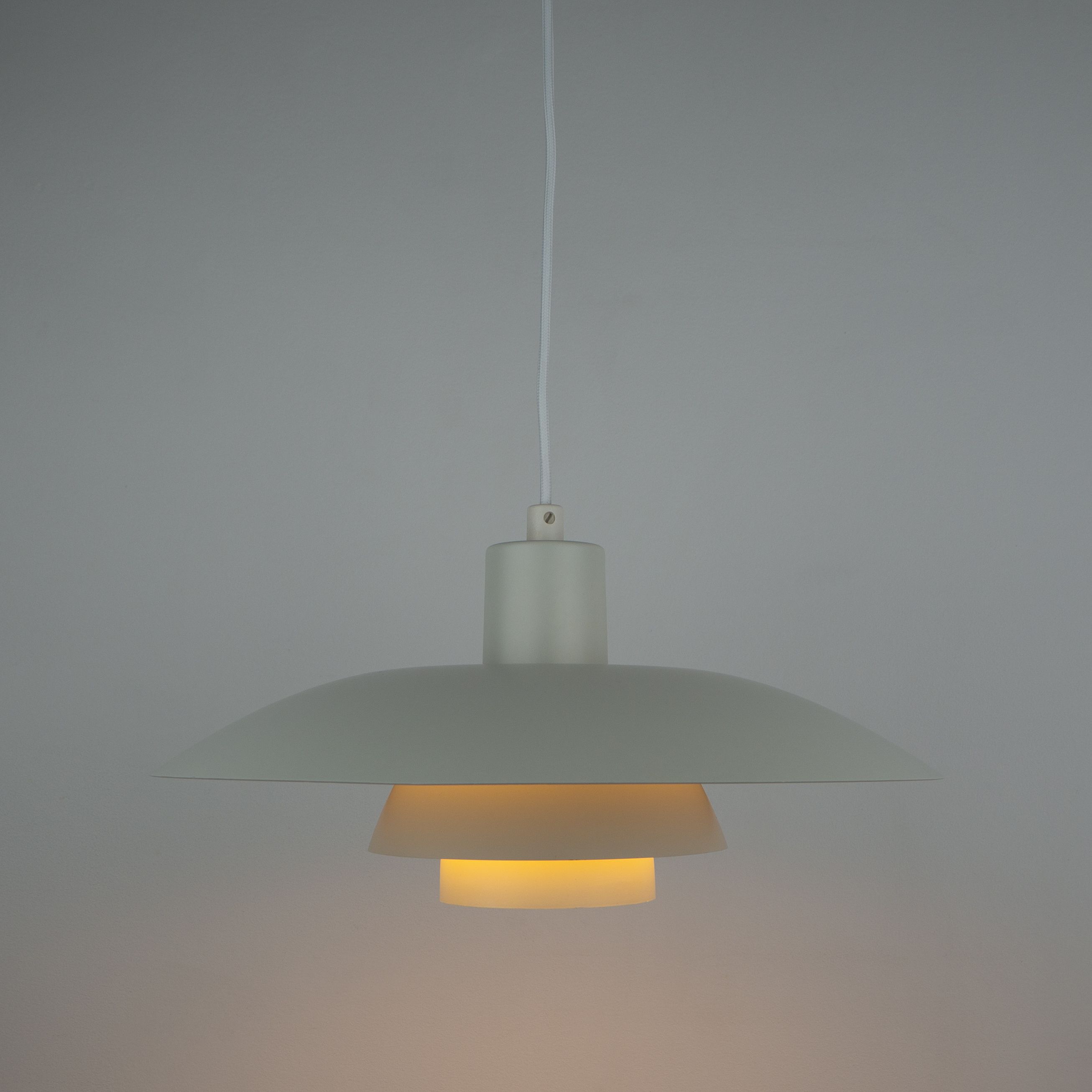 Danish vintage pendant light PH 4/3 by Poul Henningsen, Louis Poulsen, 1966