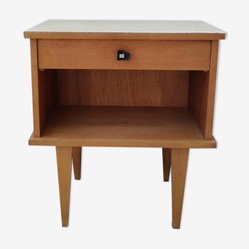 Scandinavian bedside table 60s