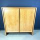 Vintage Belgian oak cabinet, 1970s