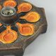 1960s/1970s Ceramic Wall Sconce, Mid-Century Space Age Design
