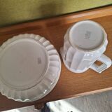 Pitcher and basin, ceramic toiletries