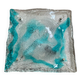 Murano Mazzega wall lamp in glass paste from the 70s