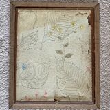 Huile sur bois  1957