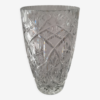 Vase en cristal année 60