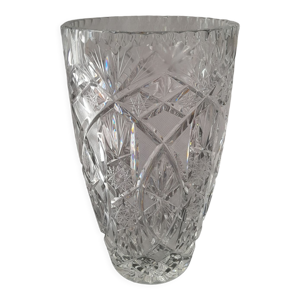 Vase en cristal année