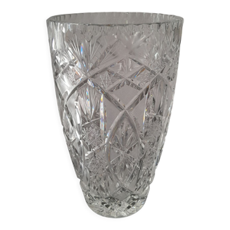 Vase en cristal année 60