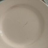 Digoin-Sarreguemines pink dessert plates