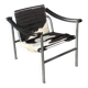 LC1 ponyskin armchair by Le Corbusier et al for Cassina 1980s