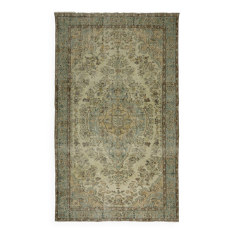 Tapis moderne unique, tapis turc oriental fait main Boho Kilim, pour cuisine, chambre à coucher 294 x 171 cm