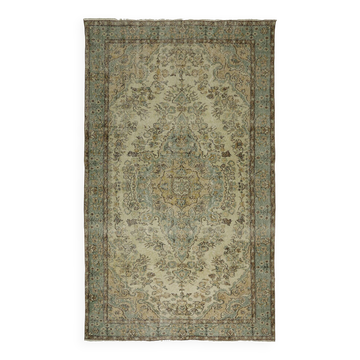 Modern Unique Rug, Turkish Oriental Handmade Boho Kilim Rug,for Kitchen,Bedroom 294 x 171 cm