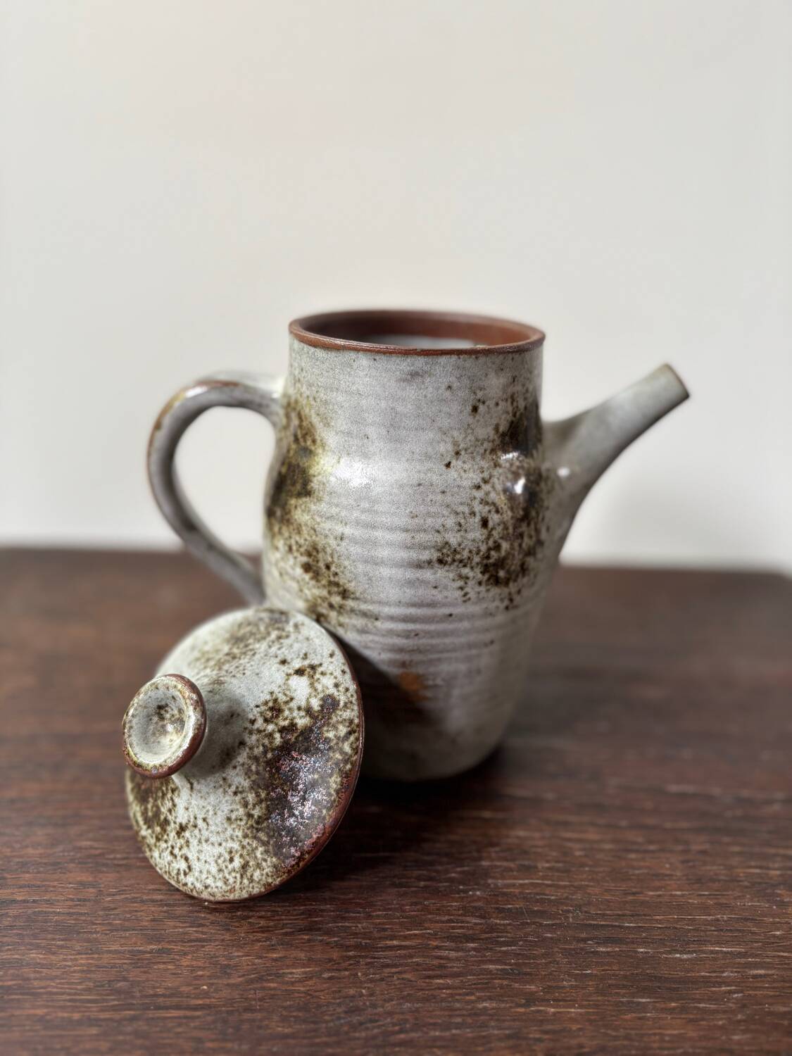 Chantal and Thierry Robert pumice stoneware pitcher, 1970s