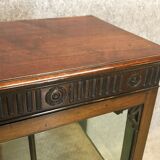 Showcase mahogany XIX