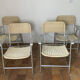 Mid-century garden folding chairs