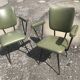 Fauteuil vintage kaki