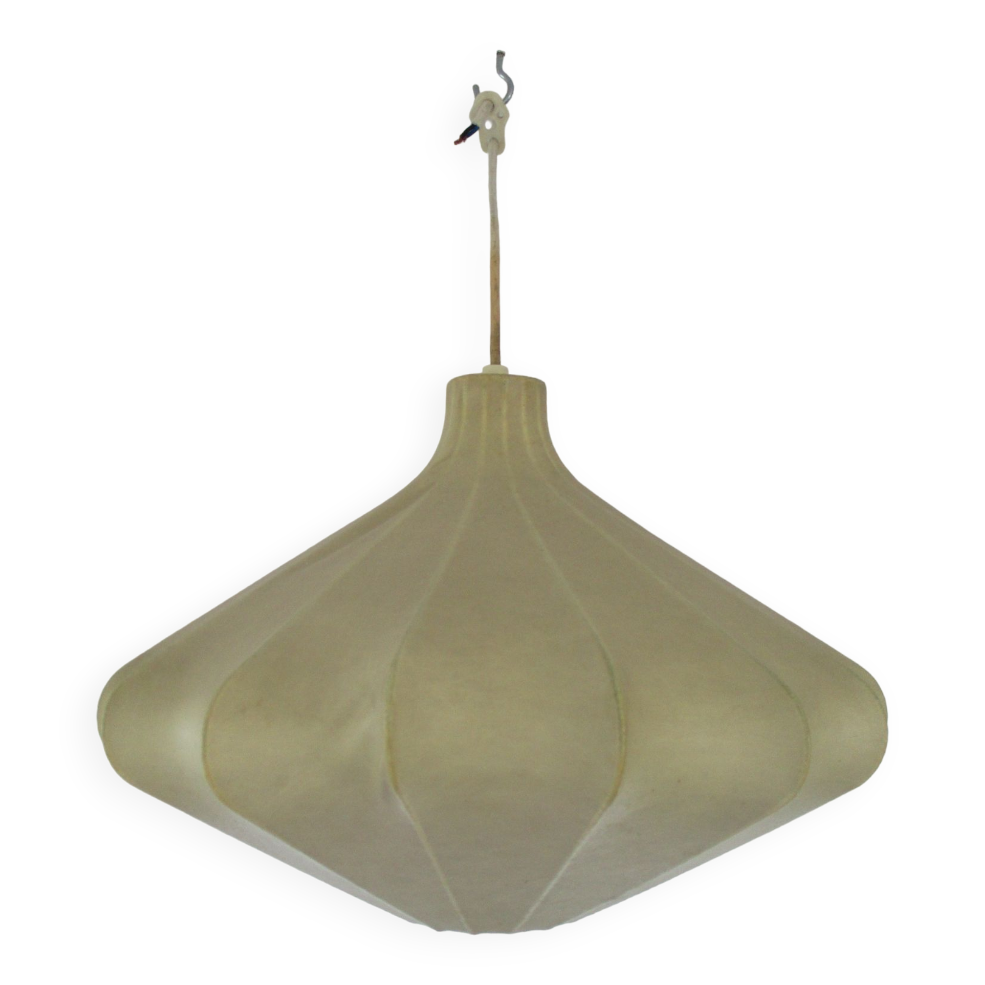 Pendant lamp Cocoon design Goldkant Leuchten 60s - 70s