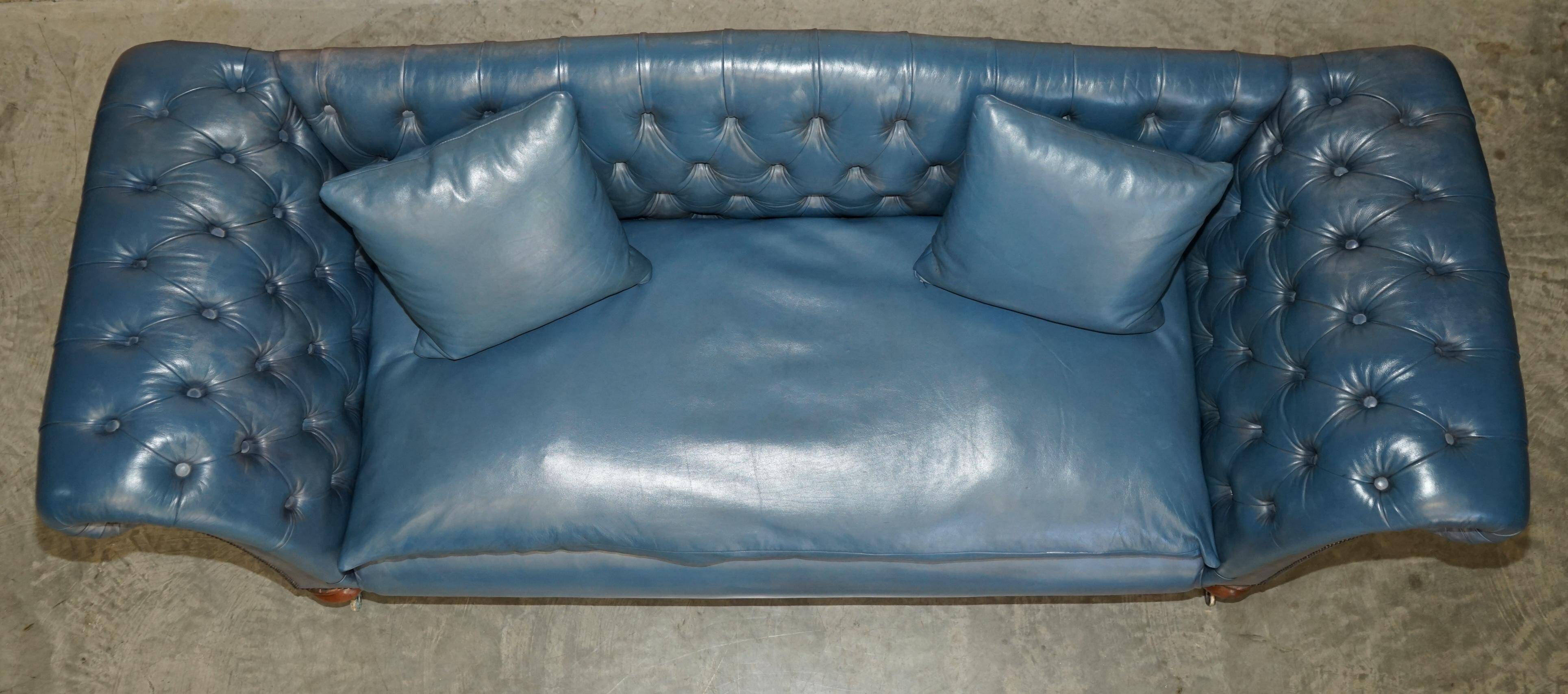 Canapé Chesterfield Regency William IV restauré circa 1830