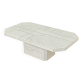1980s marble coffee table