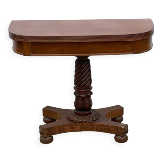 Mahogany wallet table