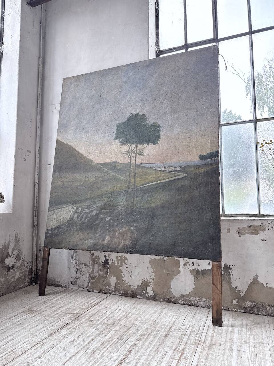Giant XXL theatre painting 1950